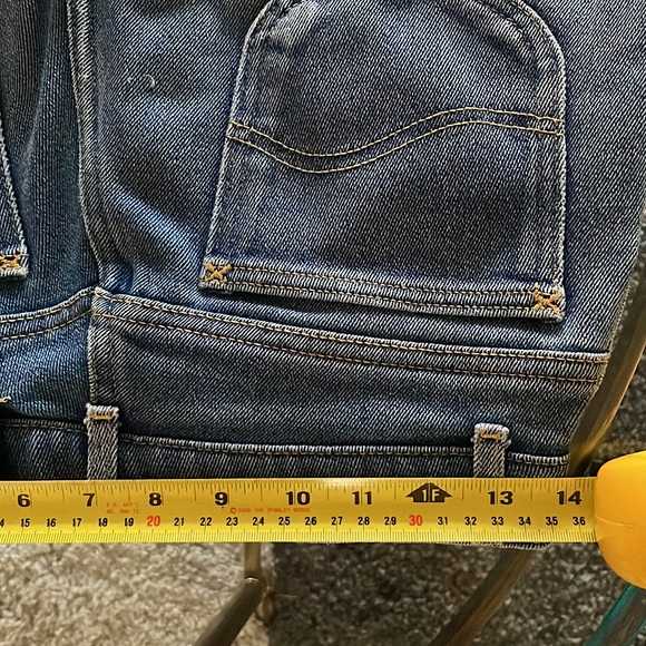 Vintage Lee Riders - High Rise Medium Wash Blue Jeans, Size 12 - Picture 4 of 9